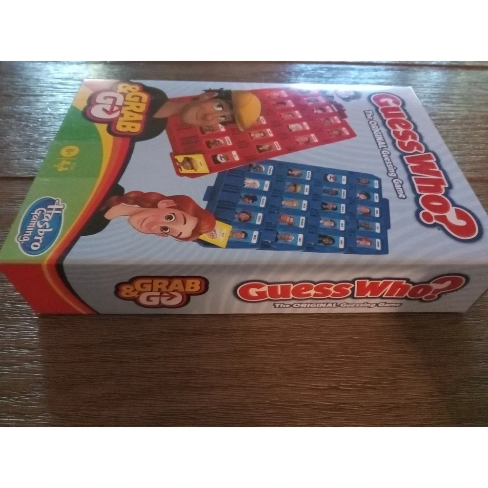 Hasbro Guess Who? Grab And Go Travel Board Game Ages 6+ NEW